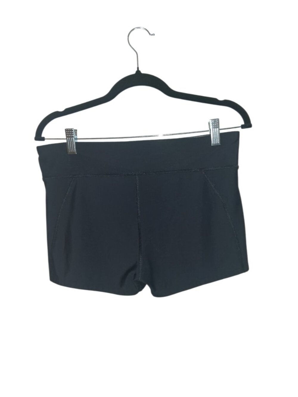 Under Armour Women's Black Compression Shorts Athletic Workout Training Yoga - Picture 2 of 5